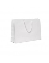 Sacola Papel Branco 33x23x10cm - B1061